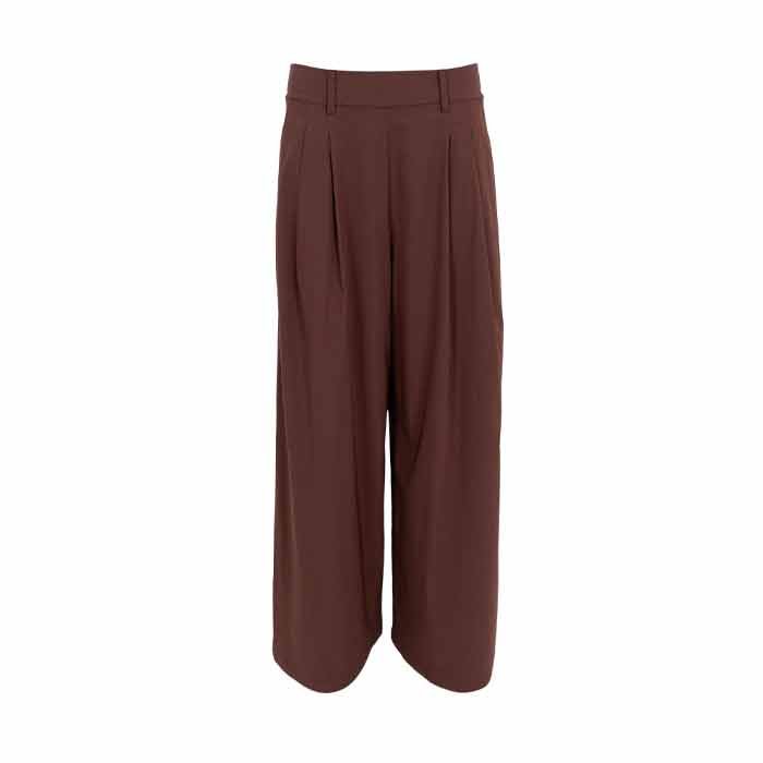 Black Colour - Bcdavina Wideleg Pant 40865 - Coffee