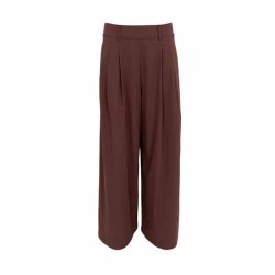 Davina wideleg pant Black Colour, coffee