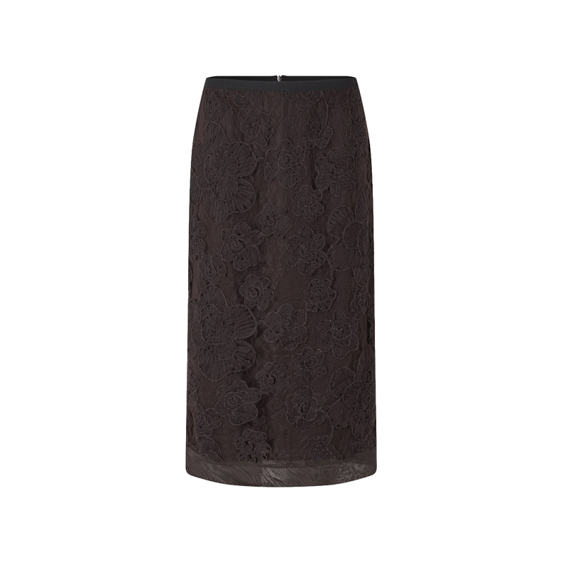 Daysee skirt Second Female, chocolate torte