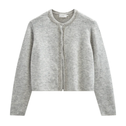 CMIBRA CARDIGAN copenhagen muse, light grey melange