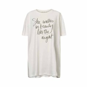 Dee poet oversize t-shirt Rabens Saloner, chalk