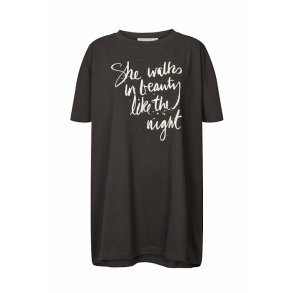 Dee poet oversize t-shirt Rabens Saloner, faded black
