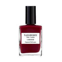 Deep red burgundy Nailpolish fra Nailberry LOxygn