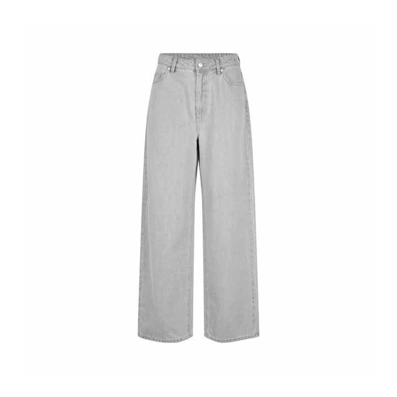 Denira denim jeans Second Female, light grey denim