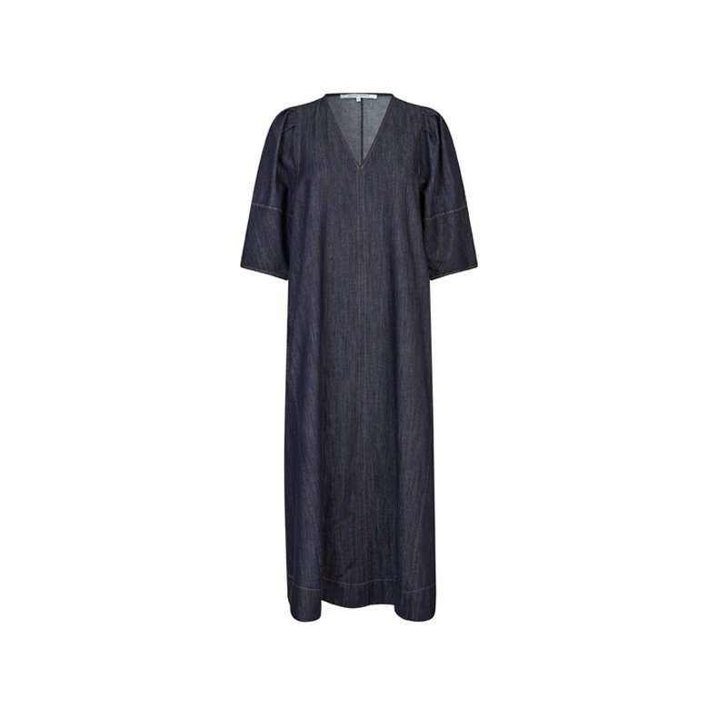 Dera denim dress Second Female, dark blue denim