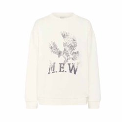 Diego eagle sweat My Essential Wardrobe, snow white