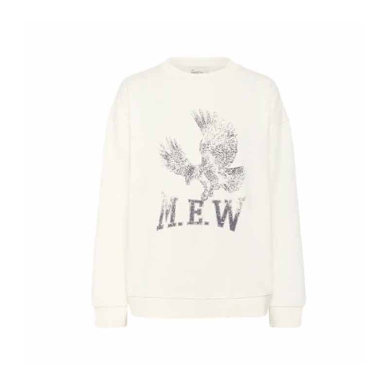 Diego eagle sweat My Essential Wardrobe, snow white