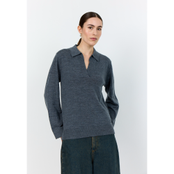 Ismaila 9 pullover Levet Room, dark grey mel