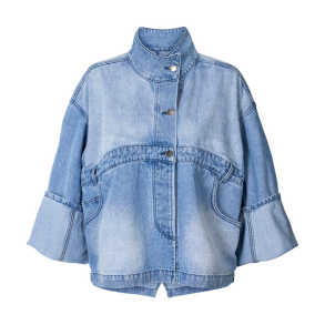 Donela denim jacket Rabens Saloner, light washed denim