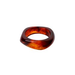 Dora bangle Black Colour, amber