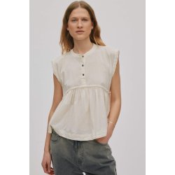 Deona cotton blouse Rabens Saloner, bone