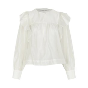 Dream ruffle blouse Second Female, jet stream 