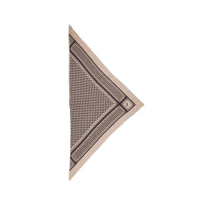 Triangle trinity classic M cashmere Lala Berlin, dune beige