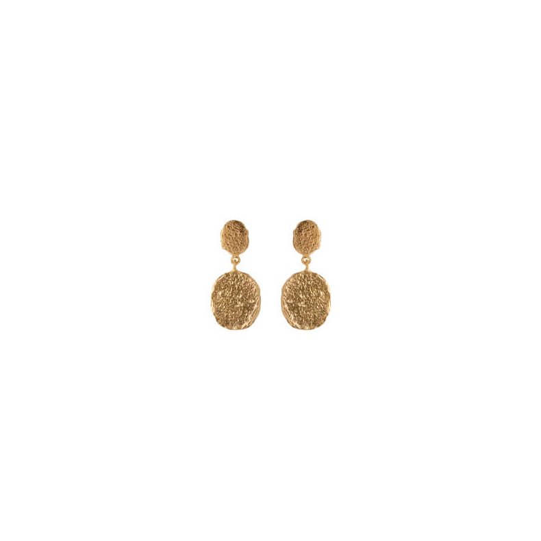 Storm earrings Pernille Corydon, gold