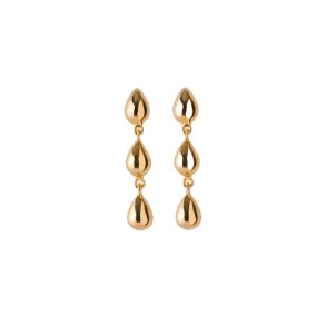 Rain earrings Pernille Corydon, gold