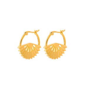 Sphere earrings size 23 mm Pernille Corydon, gold