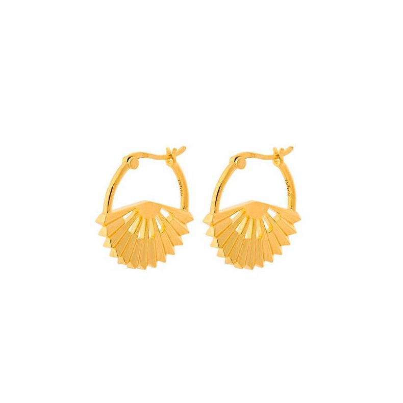 Sphere earrings size 23 mm Pernille Corydon, gold