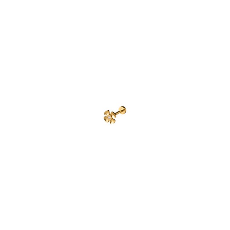 Anemone helix piercing Pernille Corydon, gold