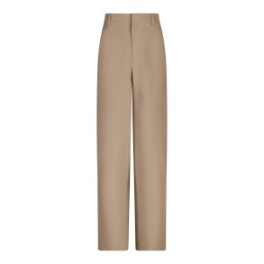 Emmett structure twill pants Neo Noir, dark taupe