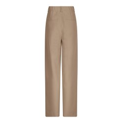 Emmett structure twill pants Neo Noir, dark taupe