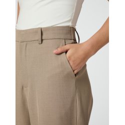 Emmett structure twill pants Neo Noir, dark taupe