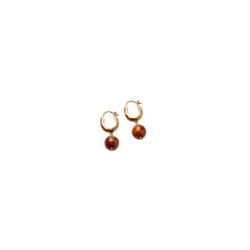 Earth earring Pernille Corydon, gold