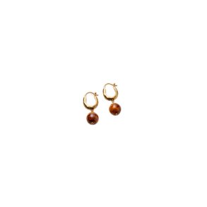 Earth earring Pernille Corydon, gold