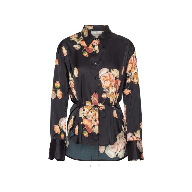Edie shirt Karmamia, Poppy Bouquet