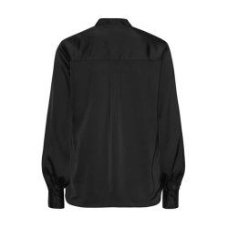 Edith blouse Karmamia, hammered black