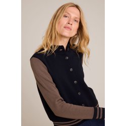 Edith sweater SibinLinnebjerg, navy/portobello