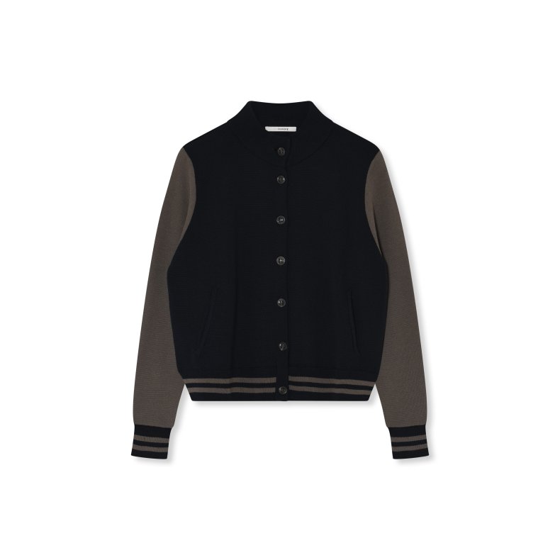 Edith sweater SibinLinnebjerg, navy/portobello