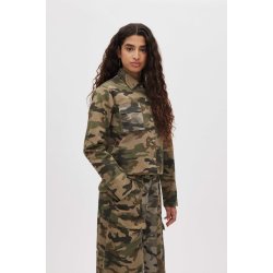 Aleksandra camo patchwork jacket Rabens Saloner, camo combo