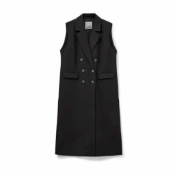 Elisabeth vest dress Sofie Schnoor, black