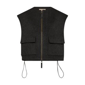MMElise Loisa wool vest Mos Mosh, phantom