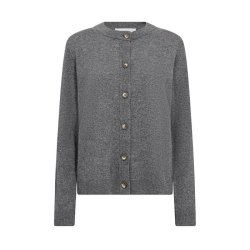 Eloise 1 cardigan Levet Room, dark grey melange