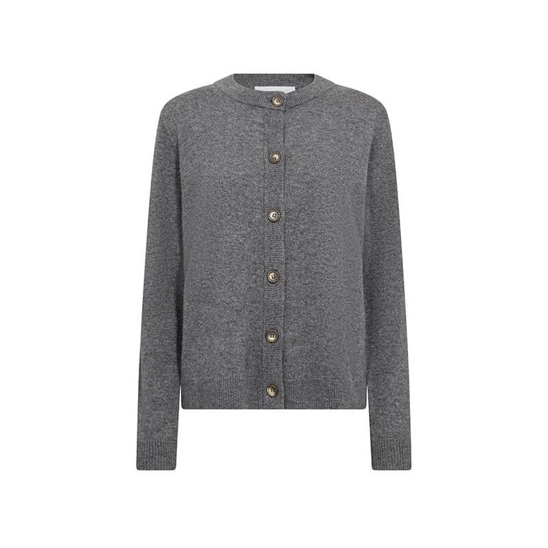 Eloise 1 cardigan Levet Room, dark grey melange