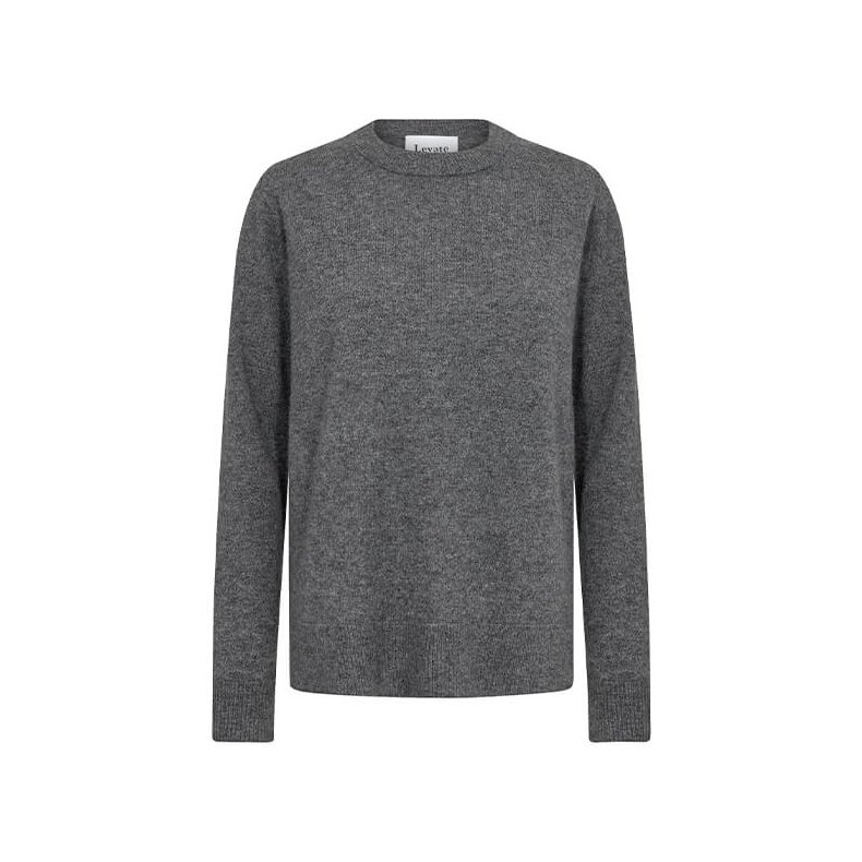 Eloise 2 pullover Levet Room, dark grey melange