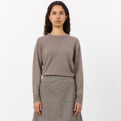 Eloise 2 pullover Levet Room, taupe gray melange