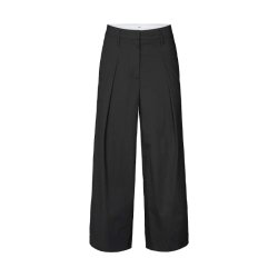 Enel papery parallel pants Rabens Saloner, black