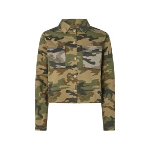 Aleksandra camo patchwork jacket Rabens Saloner, camo combo
