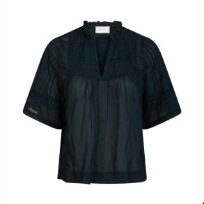 Siama s voile blouse Neo Noir, navy