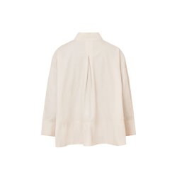 Smea poplin flared shirt Rabens Saloner, clay