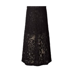 Fauna orchid lace skirt Rabens Saloner, black