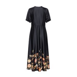 Faye dress Karmamia, black blossom