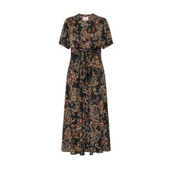 Faye dress Karmamia, melange noir