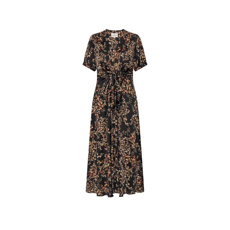 Faye dress Karmamia, melange noir