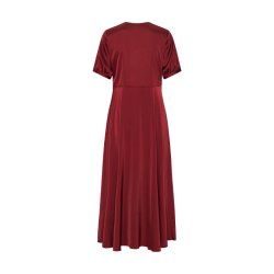Faye dress Karmamia, semi rich merlot