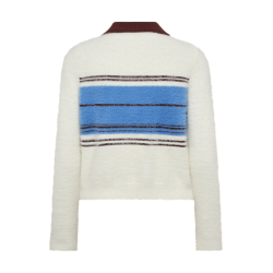 Tory stripe zip knit Co'Couture, off white