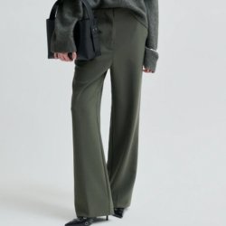 Fique classic trousers Second Female, beluga 