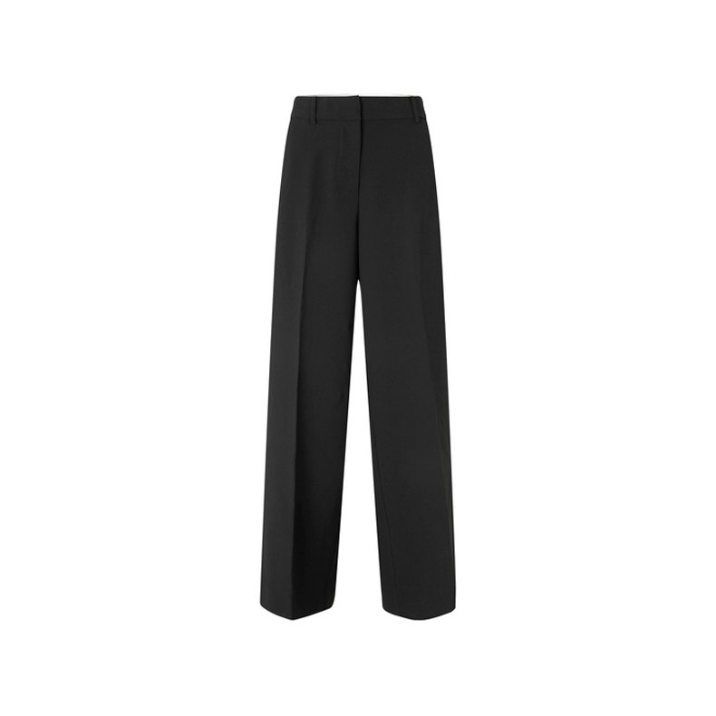 Fique straight trousers Second Female, black